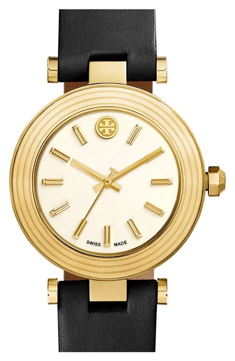 tory burch leather watch band.